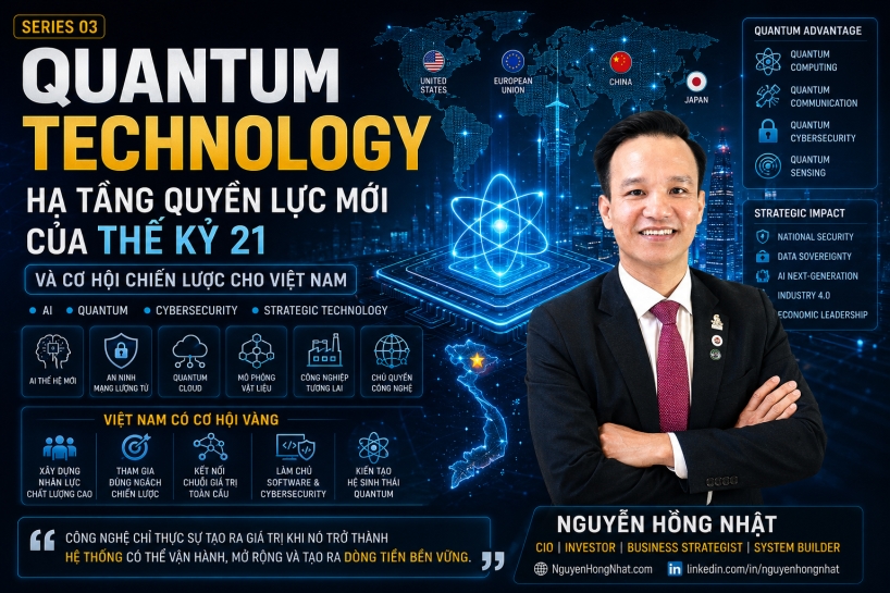 Quantum Technology: Hạ tầng quyền lực mới của thế kỷ 21 và cơ hội chiến lược cho Việt Nam