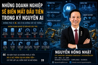 Những doanh nghiệp sẽ biến mất đầu tiên trong kỷ nguyên AI — và lý do không nằm ở công nghệ