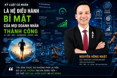 Kỷ luật cá nhân là hệ điều hành bí mật của mọi doanh nhân thành công