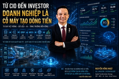 Từ CIO đến Investor: cách nhìn doanh nghiệp như một cỗ máy tạo dòng tiền trong kỷ nguyên AI