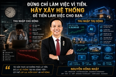 Phân biệt thu nhập thụ động và thu nhập chủ động